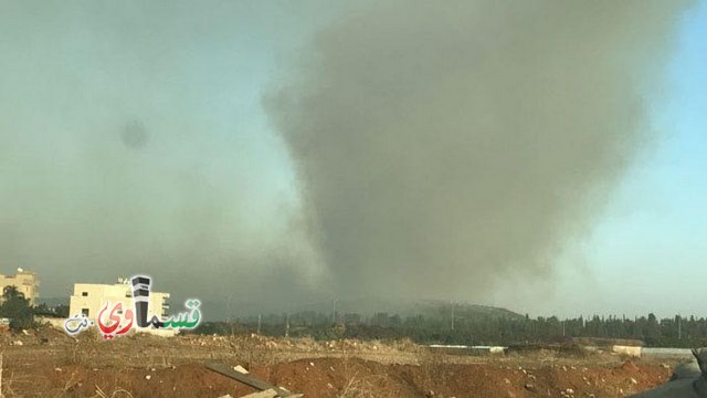    فيديو: انتبهوا ..  توسع دائرة الحريق في احراش نريت واورانيت وقوات كبيرة تصل الى مكان الحادث 